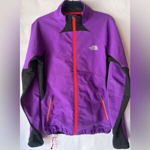 The North Face Women's Purple and Black Running‎ Jacket size Small